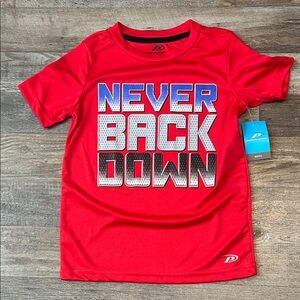 Pro Player Red Kids Tee with Bold Graphic